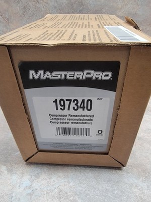 MasterPro Climate Control 6SES14C A/C Compressor - Remanufactured - 197340
