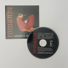 Andrea Bocelli Romanza CD 1996 Philips Sugar Jazz Vocal CD & ARTWORK ONLY
