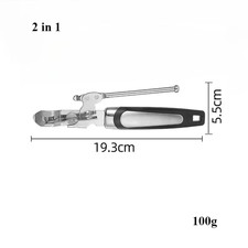 Professional Iron Manual Can Opener Multifunctional Stainless Steel Beer Handle