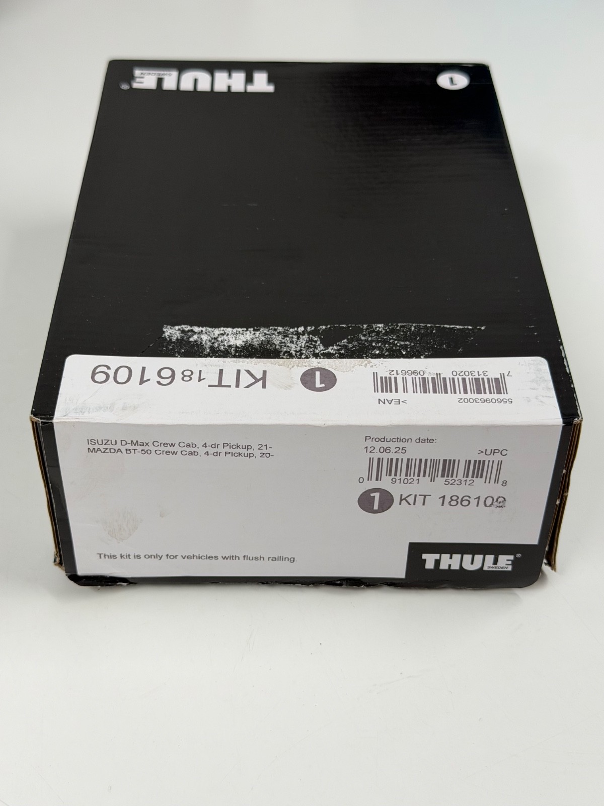Thule Fitting Kit 6109 tatty box fits ISUZU D-Max Crew Cab, 4-dr Pickup, 21-