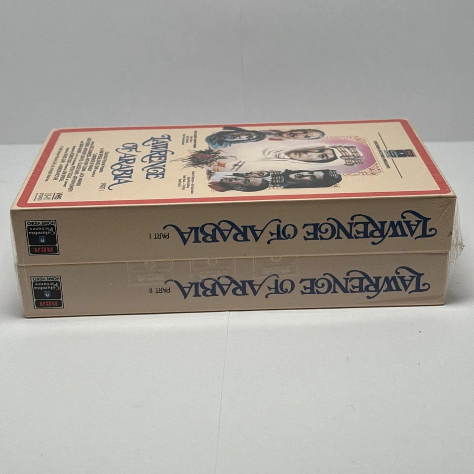 Lawrence of Arabia Part 1 VHS Release of the 1962 Film New Sealed Near Mint 1985 - Image 4 of 4