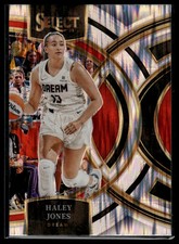 2024 Panini Select WNBA #165 Haley Jones Silver Flash Prizm Premier Level