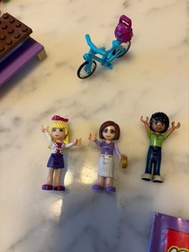 Lego Friends, 41005, High School, added 3184 and 41008, swimming pool