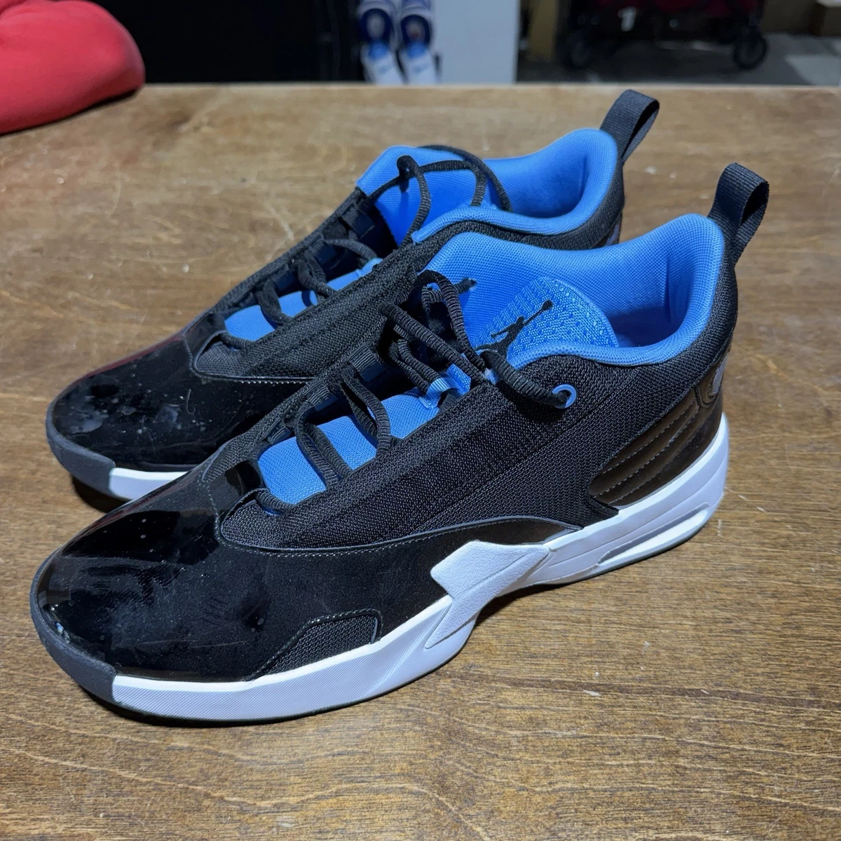 Jordan Max Aura 6 Black University Blue | eBay