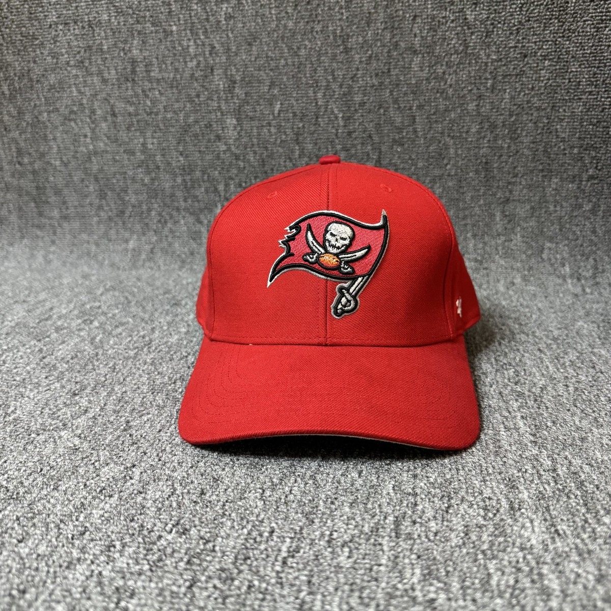 '47 Brand Tampa Bay Buccaneers Dad Hat Strapback Red One Size NFL Cap