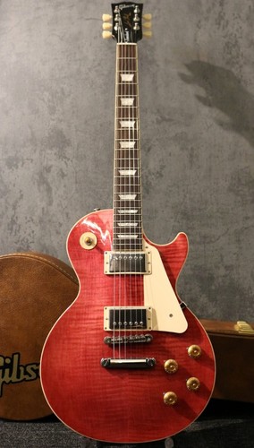 Gibson Les Paul Standard 1950s Figured Top Translucent Fuchsia USA 2021 E.Guitar
