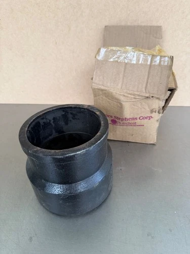 JONES STEPHENS J60-00 4 in. Cast-Iron Drain Philadelphia Vent Box   NO Vent Cap - Picture 1 of 8