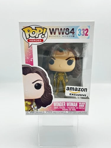 Funko Pop! Vinyl: DC Comics - Wonder Woman Golden Armor Amazon Exclusive #332