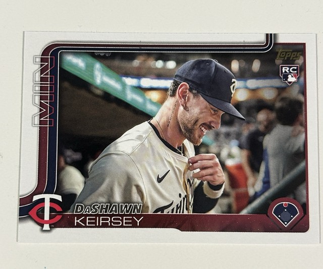 2025 Topps Series 2 DaSHAWN KEIRSEY Golden Mirror Variation #605 Twins SSP