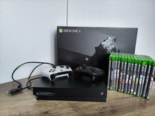 Xbox One X 1TB 4K HDR + Scatola Originale + Cavi Originali + 2 Controller + Gioc