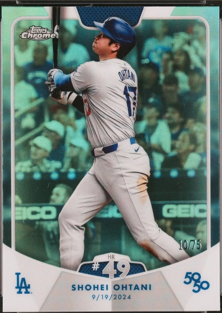 2024 Topps 50/50: Shohei Ohtani - Shohei Ohtani #99 for sale | eBay