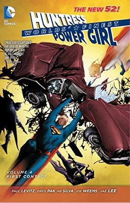 WORLDS' FINEST VOL. 4: FIRST CONTACT (THE NEW 52) By Paul Levitz & Greg Pak *VG*