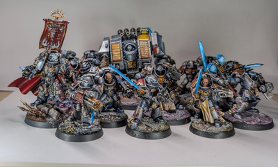 Grey Knights Combat Patrol Painted - Warhammer 40k | eBay