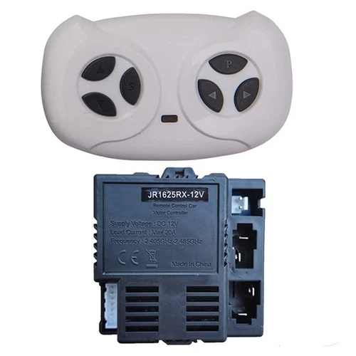 12V Receiver JR1625RX with 2 4G Remote for Electric Car Toys for Children