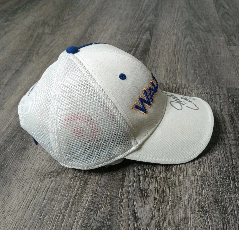 Sombrero firmado por Michael Waltrip NASCAR NAPA Racing #55 Chase Authentics Foto 4 de 4
