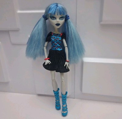 #ad Monster High Freaky Fusion Ghoulia Yelps Fashion Doll Mattel 2014 Incomplete $29.95
