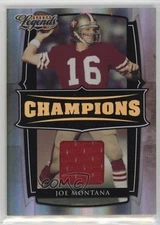 2008 Donruss Americana Sports Legends Champions Materials /250 Joe Montana HOF
