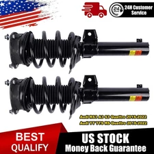 Pair Front Shock Struts Assembly Magnetic For Audi TT TTS TTRS A3 S3 RS3 2.0L L4
