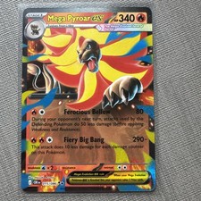 Pyroar Caos Rising Mega Pyroar ex 015/086 Me04: Chaos Rising Holo for sale online | eBay