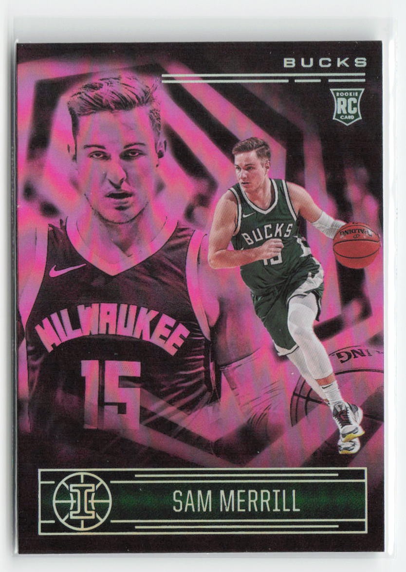 2020-21 Panini Illusions #199 Sam Merrill Pink RC