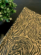 TIGER STRIPES Design Tissue Paper Sheets Choose Size & Package Amount