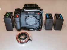 Canon EOS C70 Camera w/ 0.71 Speed Booster, S...