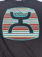 Hooey T-Shirt New Size Large Black 