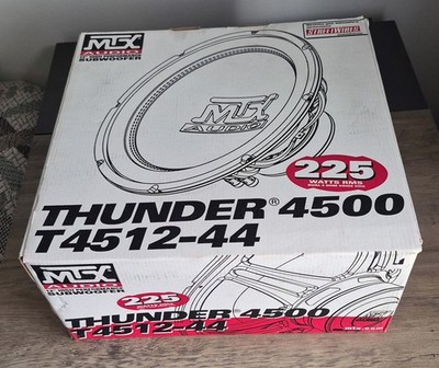 THUNDER 4500 T4512-04 SUBWOOFER 12'' Open Box. Tested