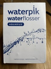 Waterpik Aquarius Water Flosser WP-660C Classic White 7 Tips, New SEALED