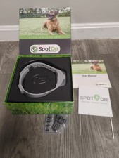 SpotOn Virtual Fence Dog Collar 1st Gen NO APP Support! GPS Works. Never Used