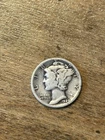 1929 Mercury Dime VG