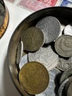Konvolut Uralte Münzen pulmoll in alter Blechdose Sammlung Fundgrube