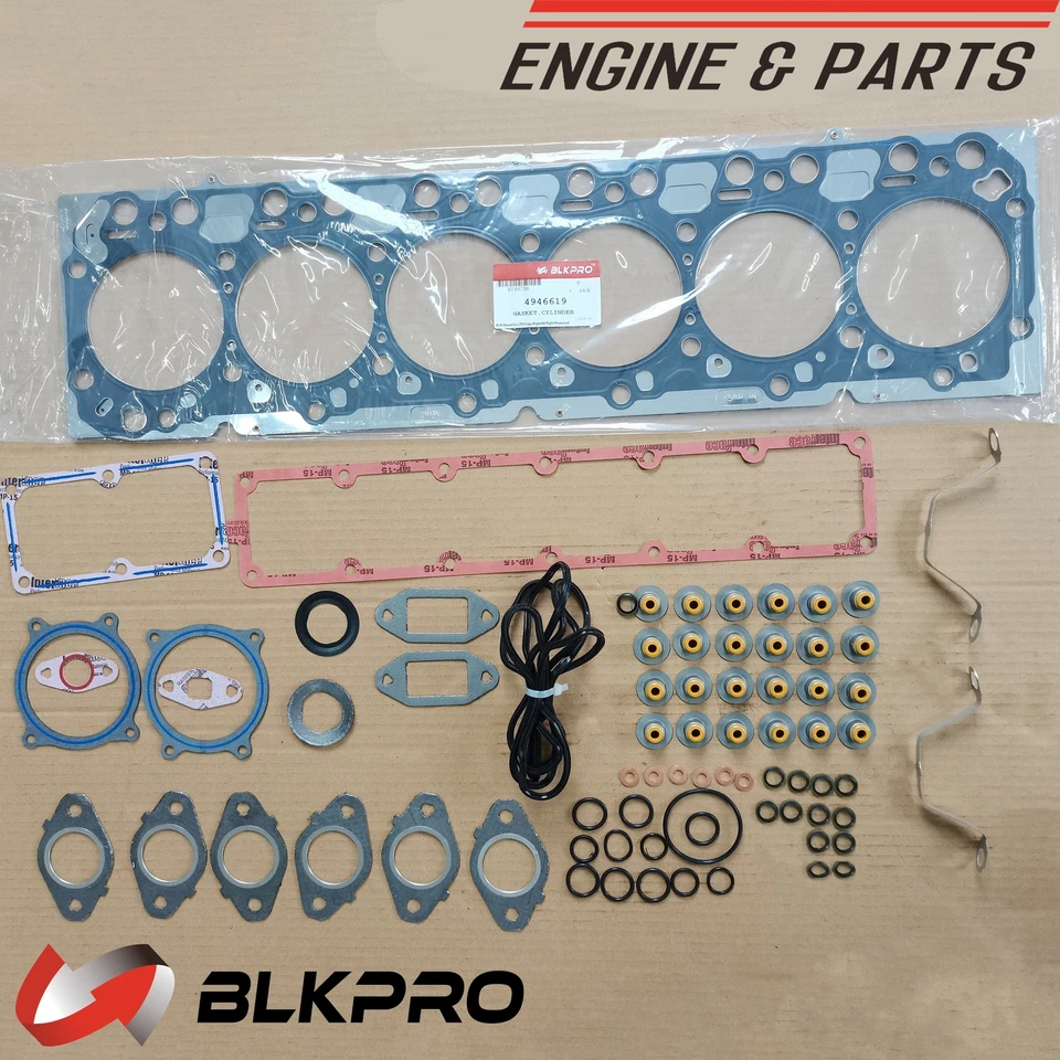 Fully Head Gasket Seal Upper Set For Dodge Ram 6.7L Cummins ISB QSB 24V 07-19 - Image 4 of 4