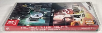 FINAL FANTASY VII + VIII Twin Pack New NINTENDO SWITCH Game 7 8