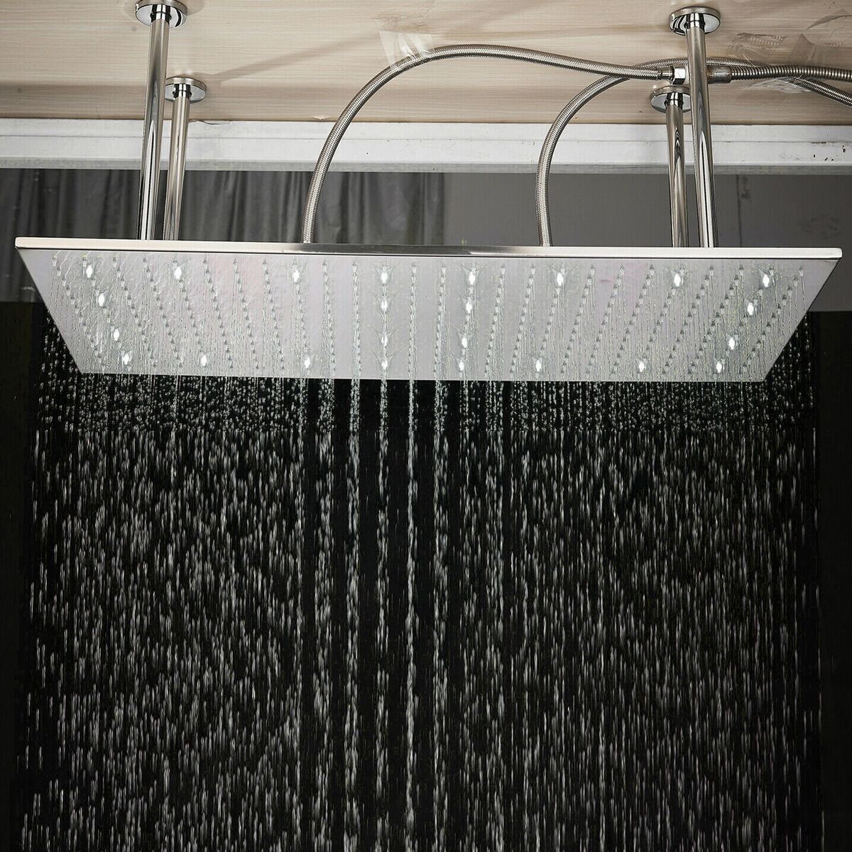 Bathroom Luxury 16x32 in Rain Shower Head Ceiling Rectangle Bathroom Luxury 16x32 in Rain Shower Head Ceiling Rectangle