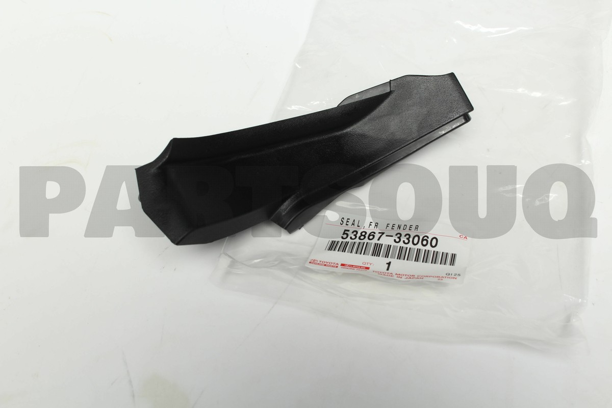5386733060 Genuine Toyota SEAL, FRONT FENDER TO COWL SIDE, LH 