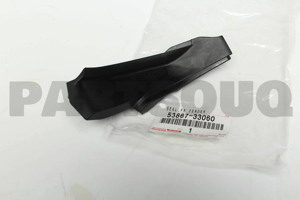 5386733060 Genuine Toyota SEAL, FRONT FENDER TO COWL SIDE, LH 