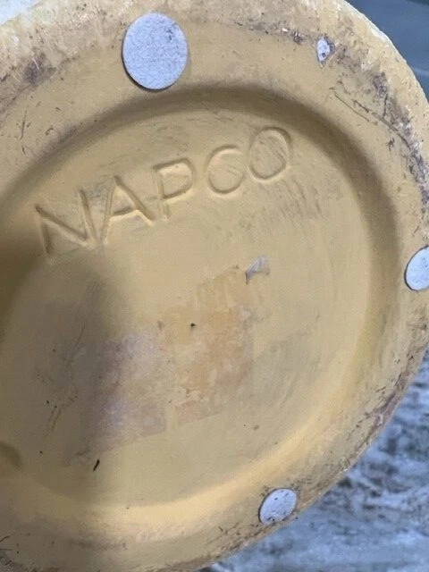 Napco желтая вареная террокота/лепнина «Мир» для помещений/улицы винтаж - Изображение 4 из 4