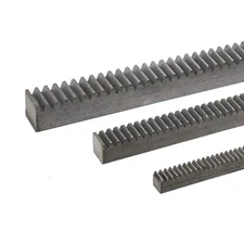 Module 1/1.5 45 Steel Straight Pinion Gear Rack for Motor RC CNC 500/1000/1500mm