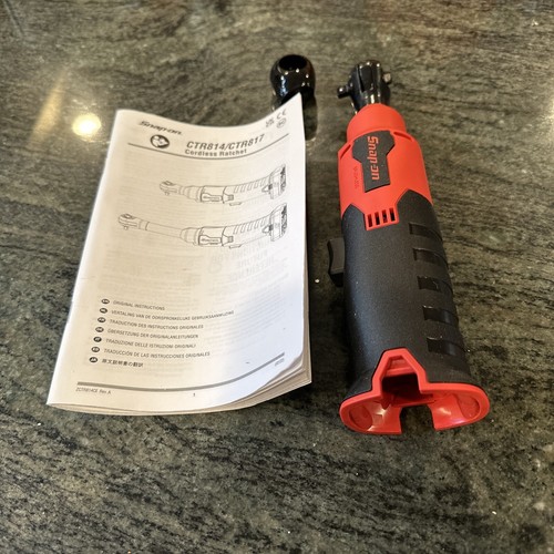 Snap On ctr814 14.4 brushless microLithium cordless ratchet tool only - Picture 2 of 6