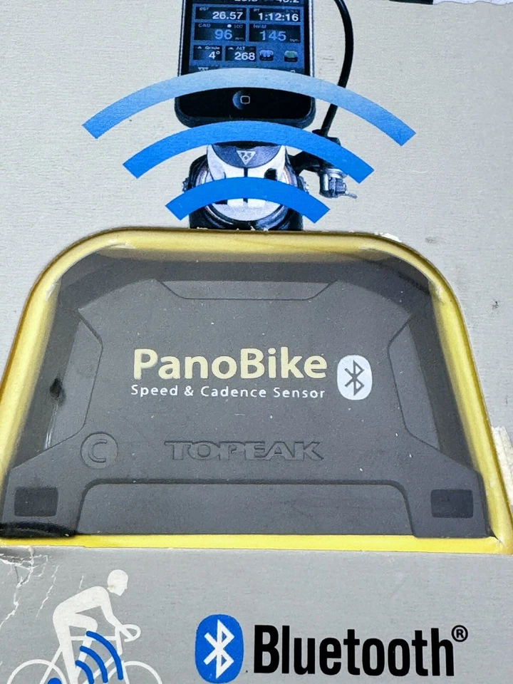 Topeak TPB-CS01 PanoBike Speed Cadence Sensor Bluetooth Smart BLE 4.0 NOS S01 - Image 3 of 4