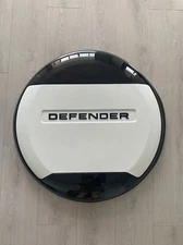 Spare Tire Wheel Cover Protector Black White ABS Fits for Defender 90 110 2020+