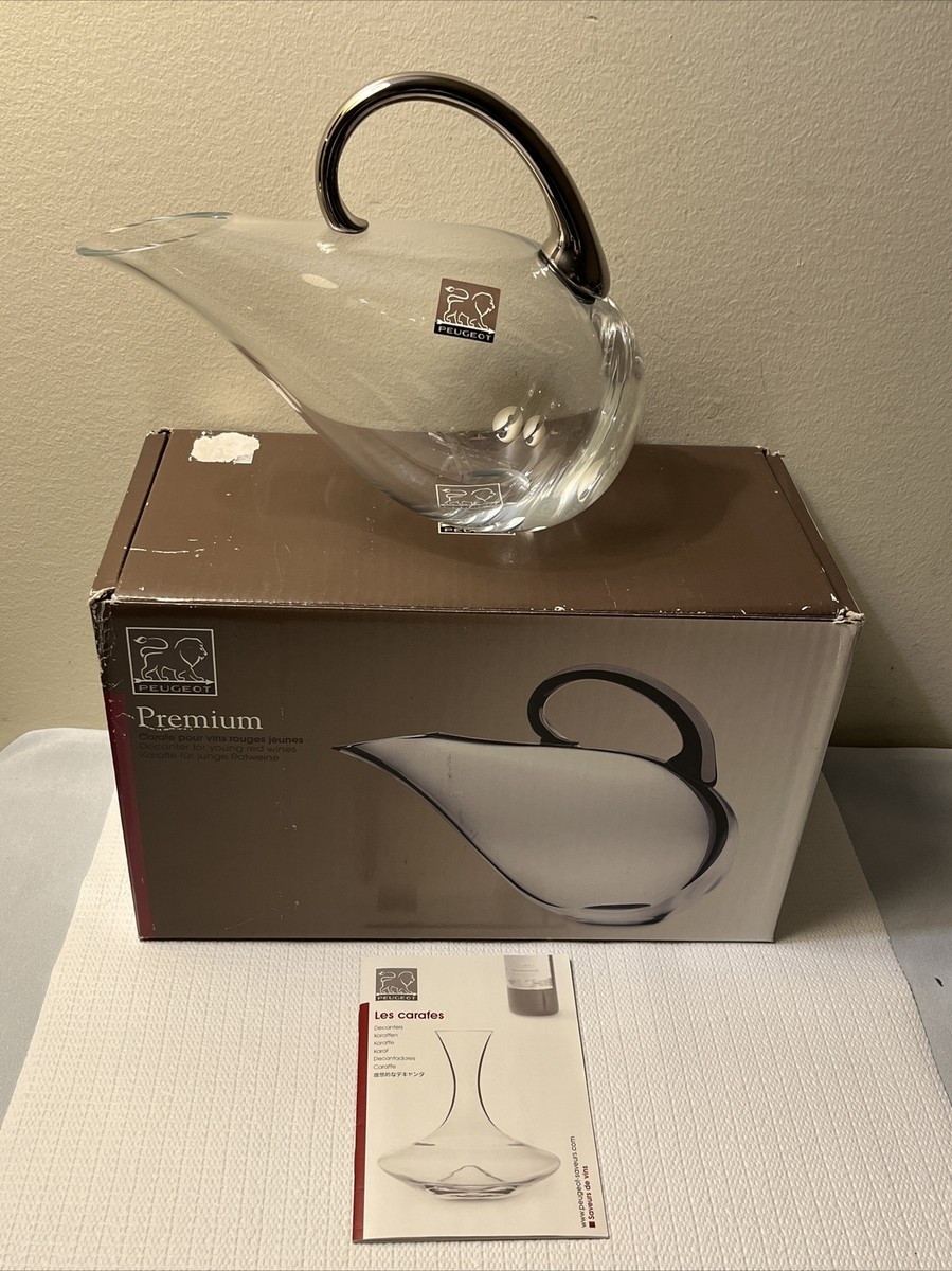 Decanter PEUGEOT R&eacute;volution Scola - Design Funzionale Per Aerazione E Asciugatura Perfetta