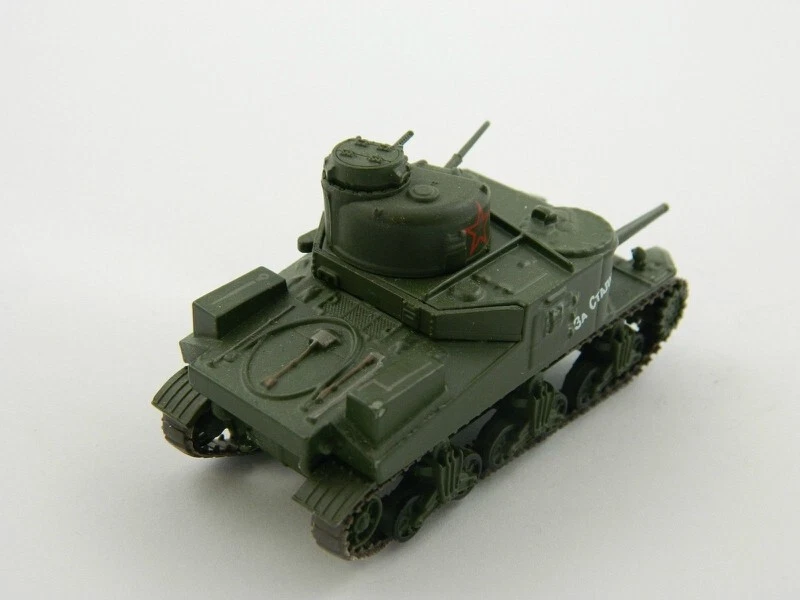 Modellino Carro Armato Russian Tank Series Tank M3 Li Scala 1/72 De Agostini - Immagine 4 di 4