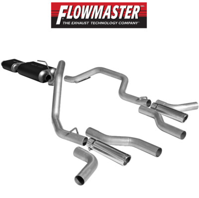 Flowmaster American Thunder Cat-Back Exhaust For 2000-2006 Toyota Tundra 4.7L