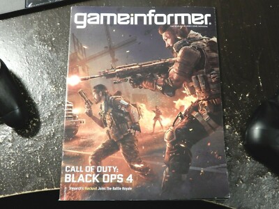 Game Informer 306 Black OPs 4 issue