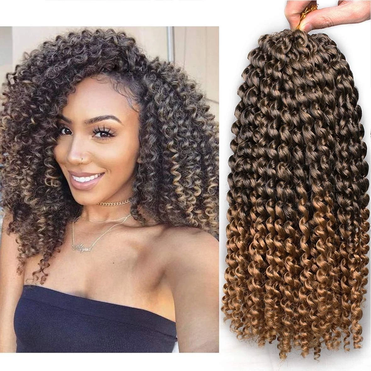 Hair extensions top 12 inch