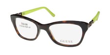 GUESS 9132-3 CAT EYE SHAPED LENSES ORIGINAL CASE INCLUDED EYEGLASS FRAME/GLASSES
