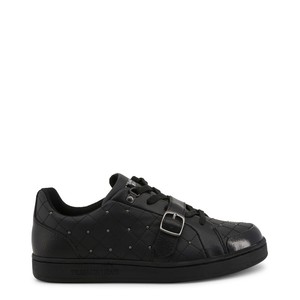 black designer womens trainers