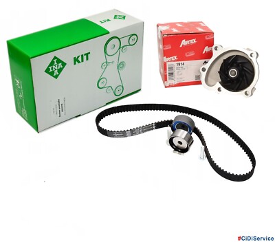 INA Distribution Kit + Airtex Water Pump Opel Astra H J Mokka Cruze 1.7 CTDI